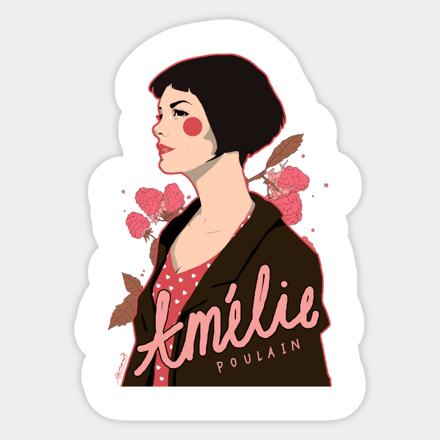 Amélie Sticker by TamaraRenae